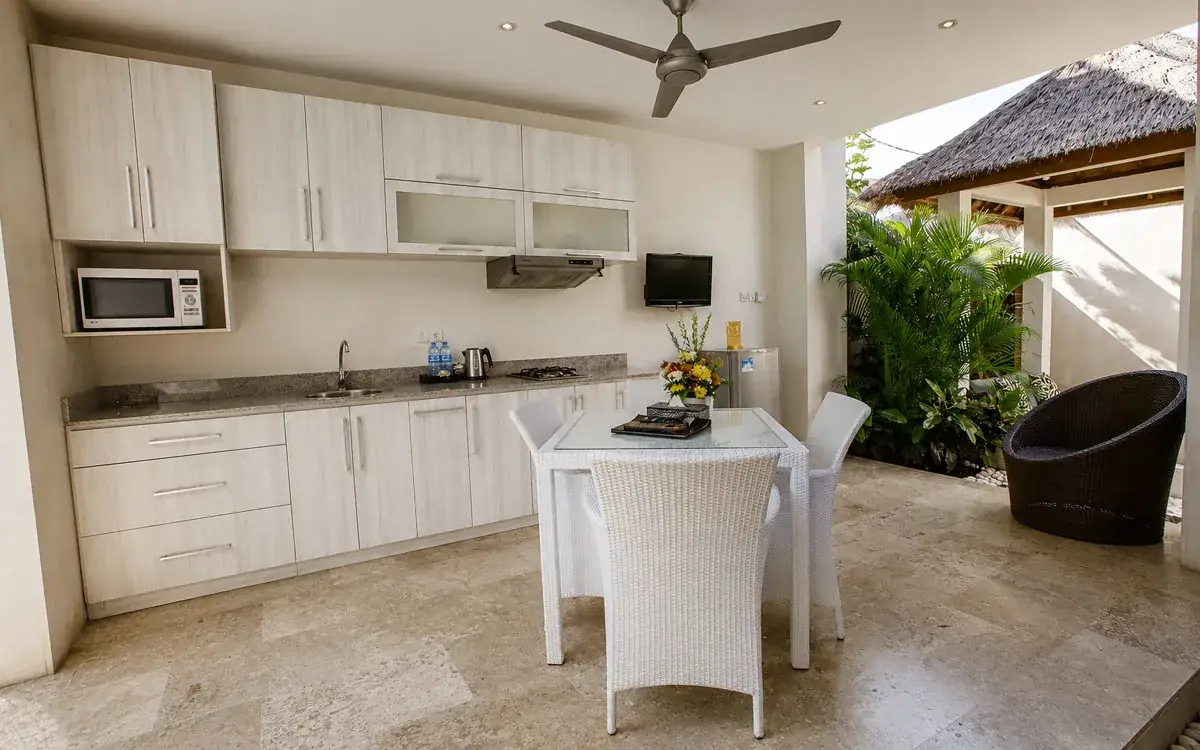 Kitchen Area at Jas Boutique Villas Seminyak Bali