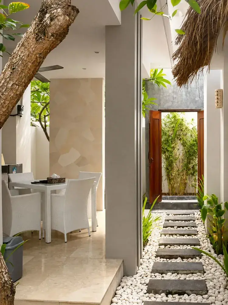 Dinning area at Jas Boutique Villa Seminyak Bali